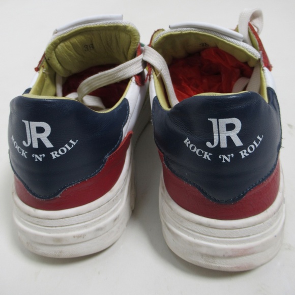 John Richmond Women's Low Top Leather Sneaker Multicolor 7.5 US / 6.5 UK / 38 EU - Picture 6 of 12